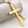 Fashion Stainless Steel Jewelry Silver Jewelry Cross Necklace Pendant